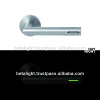 Tritium illuminated door handle